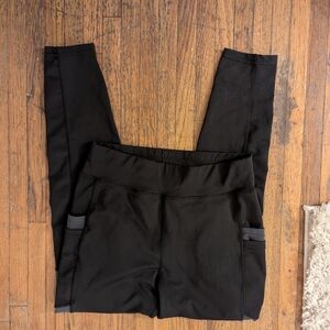 POP Fit Jet Black Leggings with Pockets